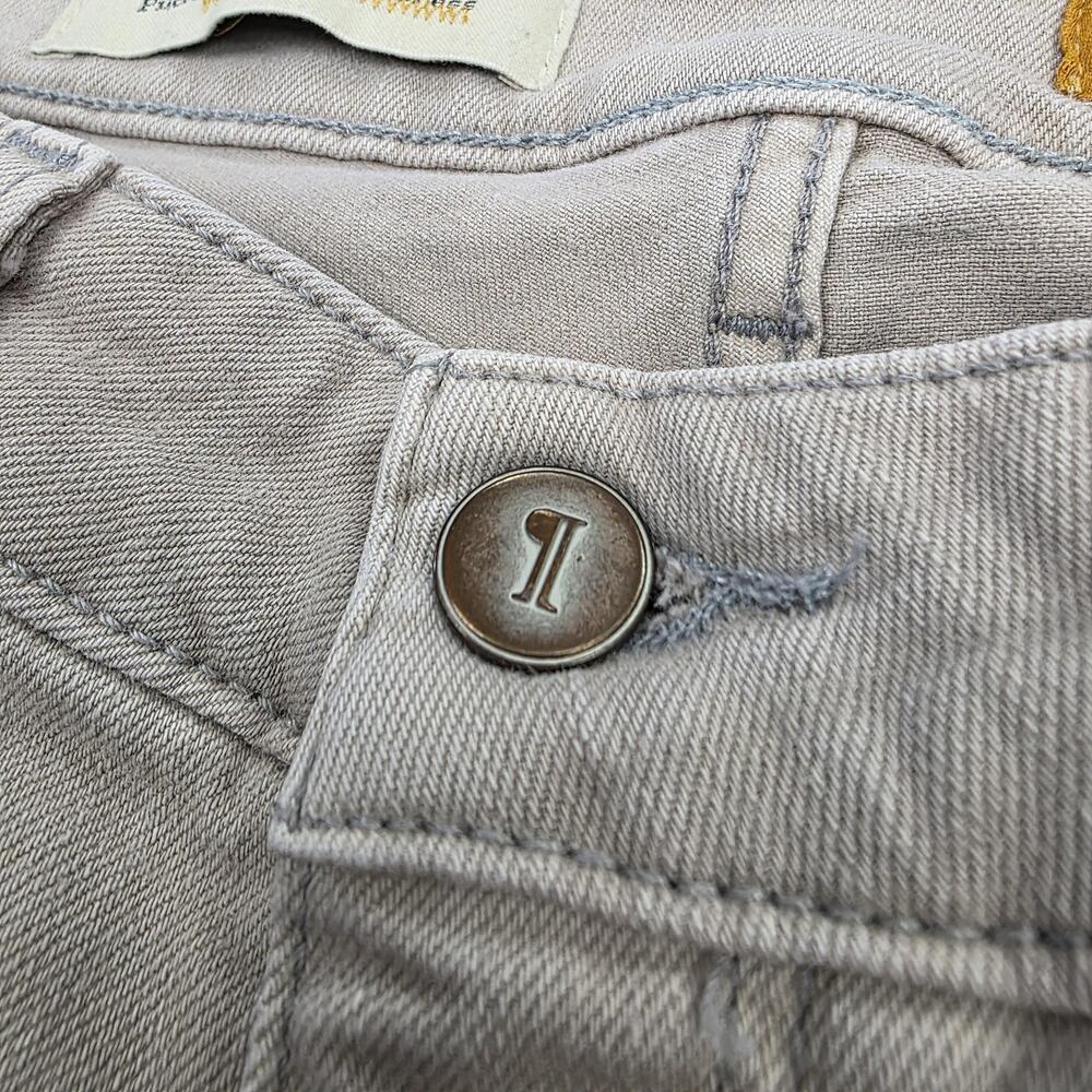 Pilcro Jeans Womens 30 Beige Denim Straight Leg Casual Stretch Minimalist Prep - Picture 10 of 16